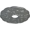Ekena Millwork Terrones Butterfly Ceiling Medallion (Canopies up to 3 7/8"), 17 7/8"OD x 3 7/8"ID x 1"P, Platinum CM17TSPLS - alternate 4